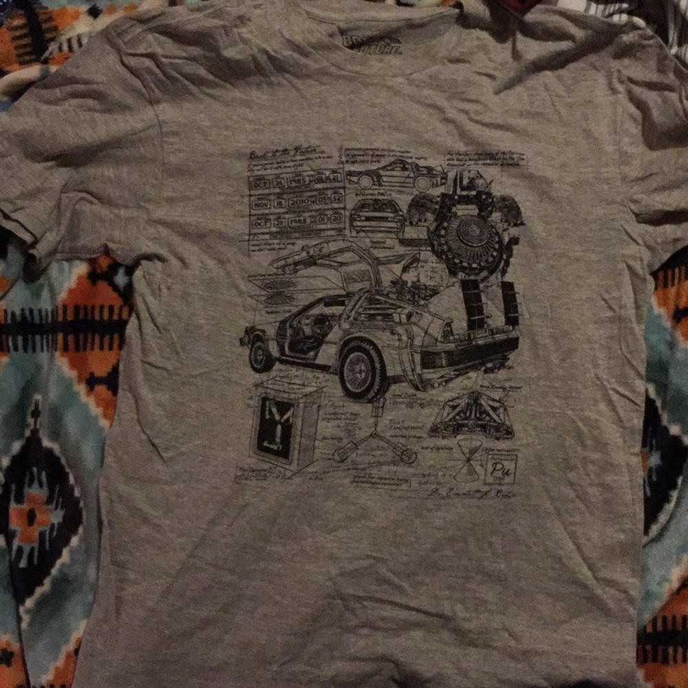 Loot Crate exclusive Back To the Future tshirt